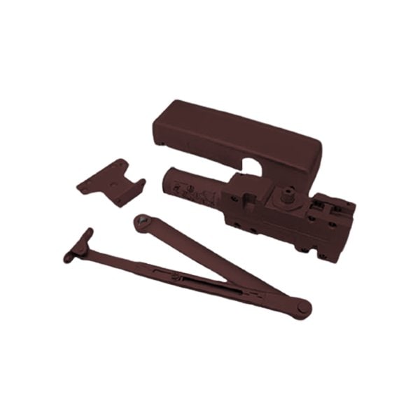 TownSteel: TDC40 - Commercial Door Closer - Hold to Open Arm - Cast Iron - Black